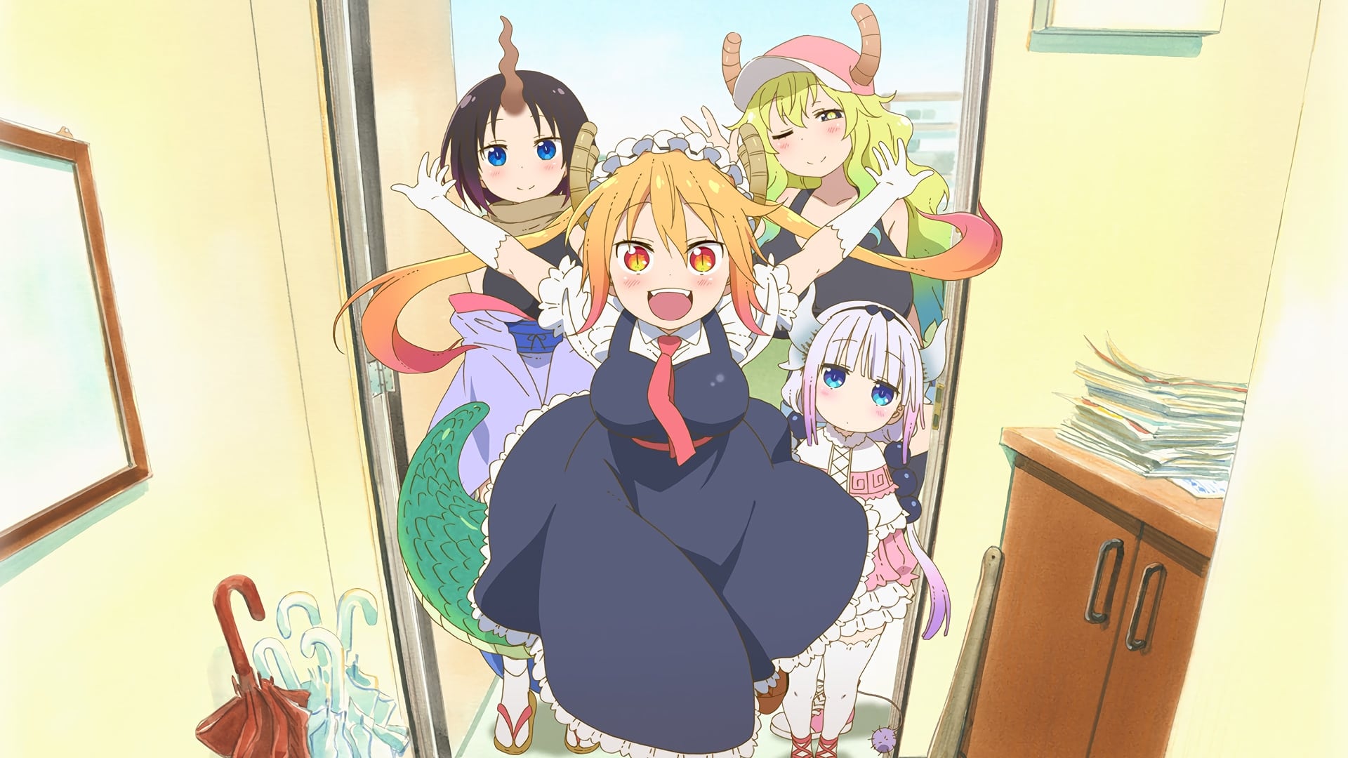 Anime Review Kobayashi-san Chi no Maid Dragon S แรงบันดาลใจ